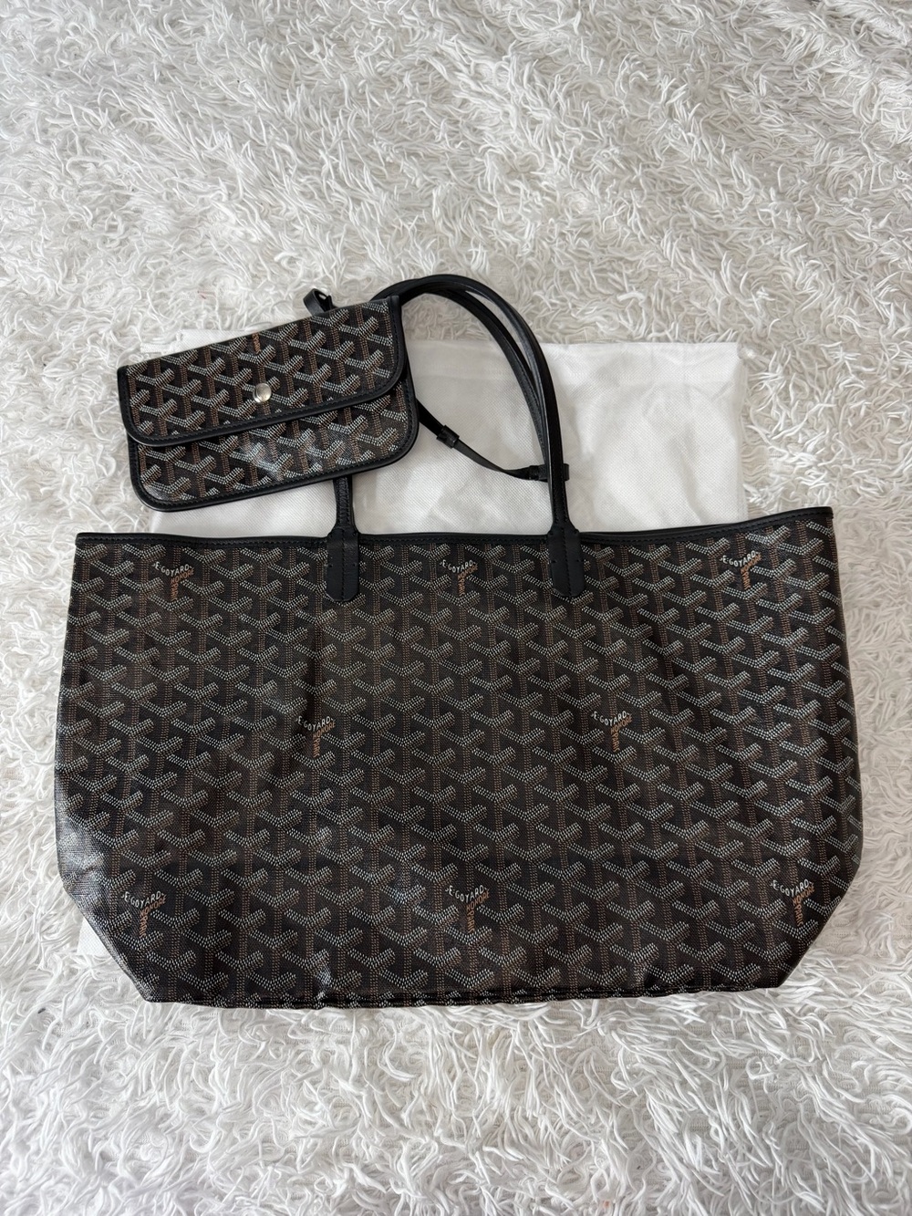 GOYARD Goyardine Saint Louis PM in Black